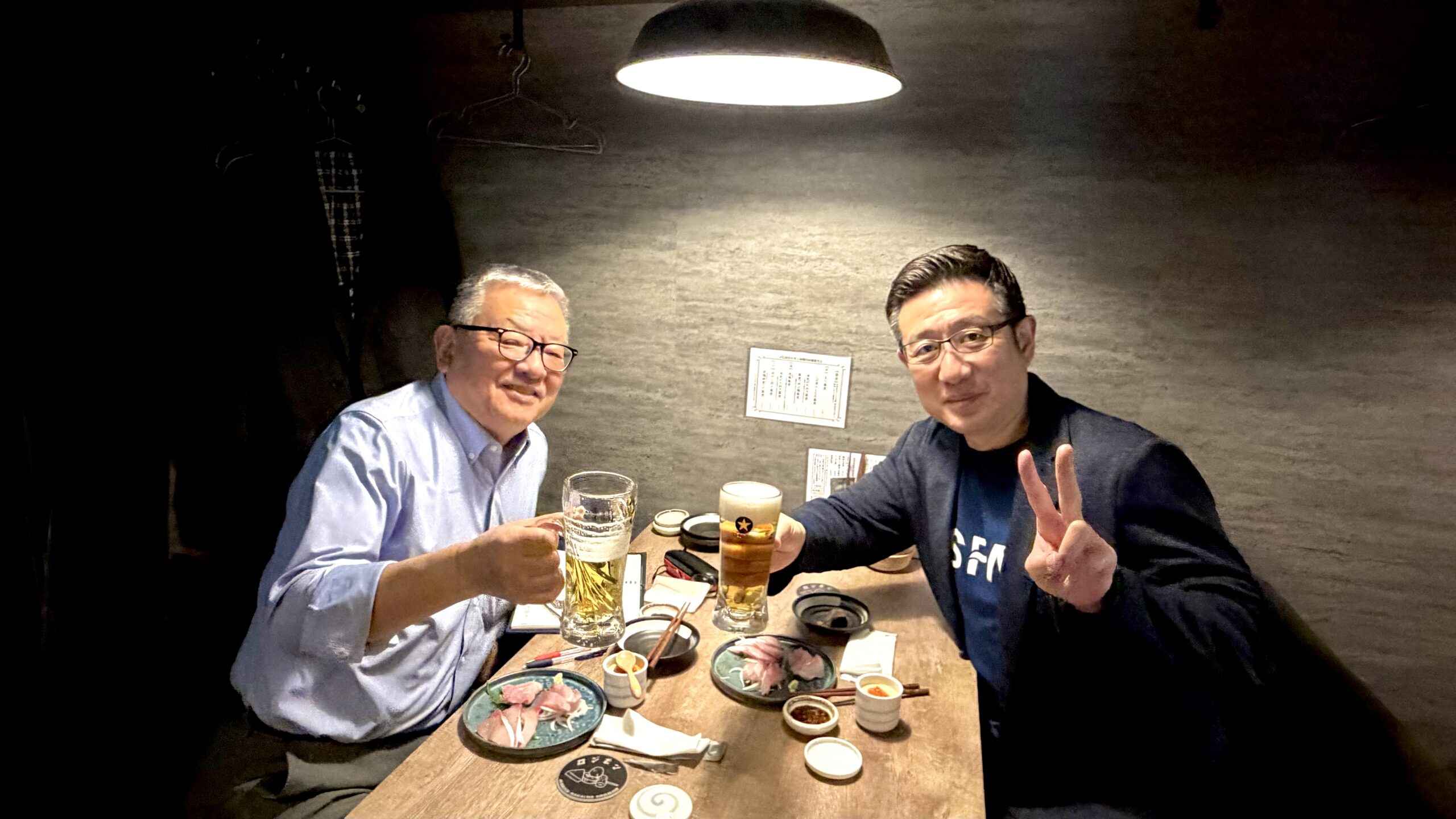 渡辺さんと会食＠東京